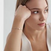 Bratara argint cu perla naturala alba Infinity DiAmanti SK25235B_W-G